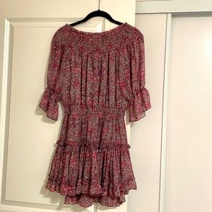Misa Off the Shoulder Dress, Size S